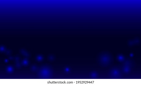 fondo azul con luces borrosas, vector