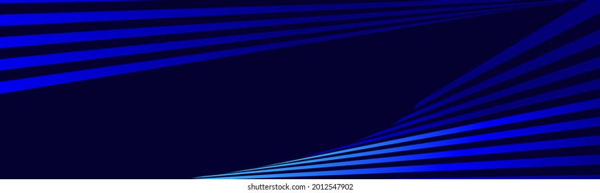 deep blue banner vector with glowing light blue rays and optical illusion vector, advertisement banner, stylish luxury feel, Linkedin banner, Facebook cover, webinar, Instagram post, webinar ad