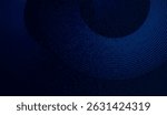 Deep Blue Circular Abstraction with Grain Texture: An Elegant Concentric Ring Design for Modern Backgrounds, Graphic Projects, and Artistic Applications
