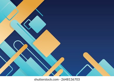 Deep Blue Color abstruct background design