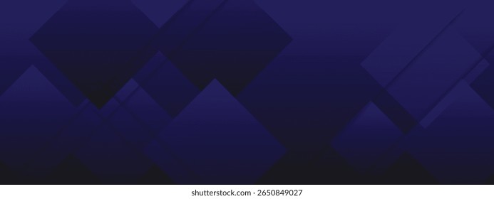 Fundo geométrico azul profundo projeto abstrato