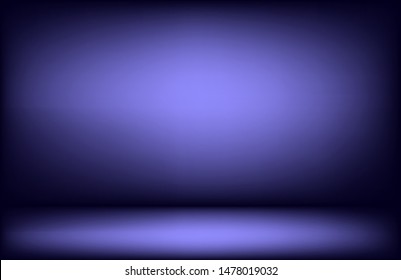 Deep blue light room background