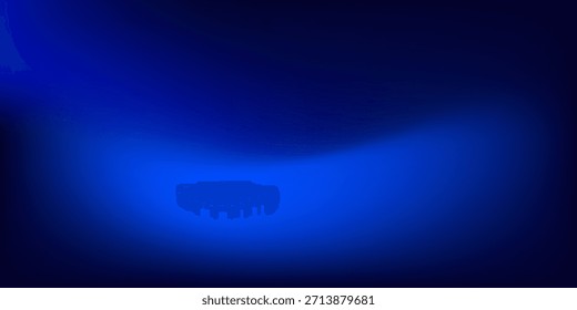 Fondo de pantalla de gradiente oceánico azul profundo. Abstractas fondo submarino oscuro profundo. Cielo nocturno y diseño de la superficie de aguas profundas. Desenfoque el fondo del mar para la presentación, folleto, cartel, Anuncio. Vector