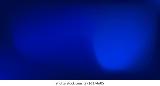 Deep blue ocean gradient wallpaper. Abstract deep dark navy underwater background. Night sky and deep water surface design. 