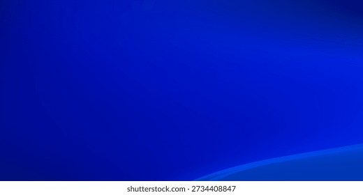 Deep blue ocean gradient wallpaper. Abstract deep dark navy underwater background. Night sky and deep water surface design. Blur sea backdrop for presentation, brochure, poster, banner. Vector