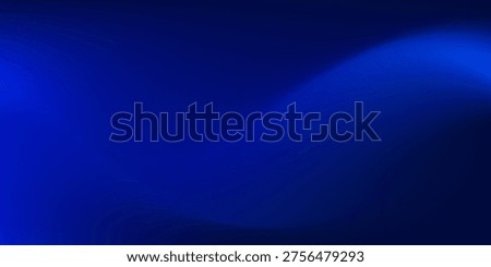 Deep blue ocean gradient wallpaper. Abstract deep dark navy underwater background. Night sky and deep water surface design. 