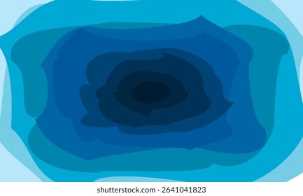 deep blue ocean layers abstract background vector illustration