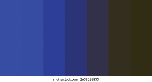 Deep Blue to Olive Gradient Striped Vector – Moody Cool to Earth Tone Transition for Modern Design