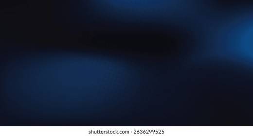 Deep Blue and Purple Abstract Grainy Gradient Background