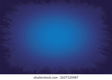 Deep Blue to Purple Gradient Background, Abstract Cool Tone Vignette, Dark Blue Radial Gradient, Night Sky Effect Background, Moody Blue Purple Illustration