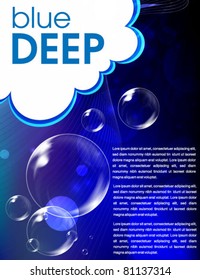 deep blue sea poster