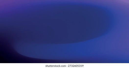 Deep blue smooth gradient background with soft curves creating calm modern abstract visual space