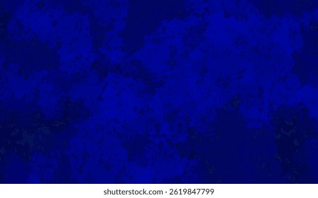 Fundo texturizado azul profundo: Traços de tinta abstratos e lavagem de cor escura artística para projetos modernos e projetos criativos ricos tons de cobalto e efeitos grunge