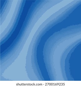 Textura de fundo azul profundo da aquarela - design suave da arte do gradiente abstrato