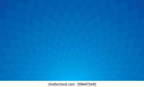 Deep Blue Webpage or Business Presentation Abstract Background with Copyspace. HD 16x9 Wide Screen Vector Pattern. No Transparents, No Gradients, Full Editable.