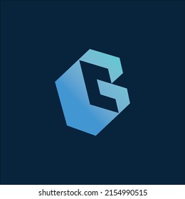 una combinación profunda de letras C y G 