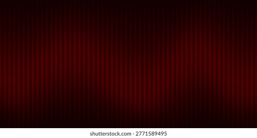 Deep crimson vertical panels fade into black darkness suggesting luxurious velvet theater curtains or elegant blinds creating a dramatic abstract background texture.