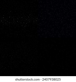 deep dark space seamless pattern in set