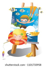 Deep Diving Ocean Dreams