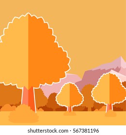 Deep Forest flat background18