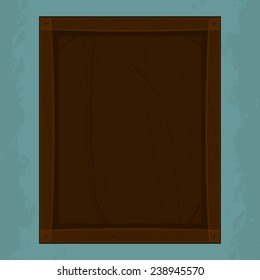 deep frame for photo and information. vector format.