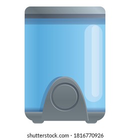 Deep fryer icon. Cartoon of deep fryer vector icon for web design isolated on white background