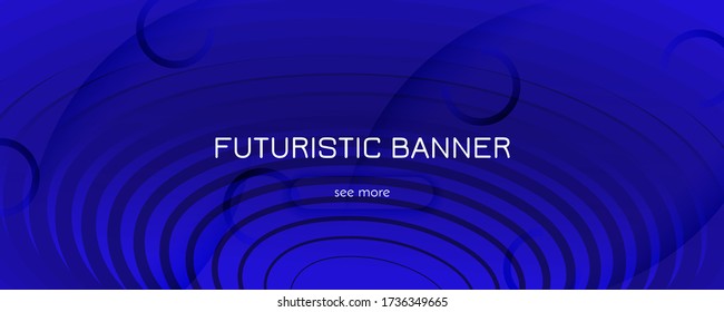Fondo Futurista Profundo. Afiche de las formas de flujo. Resumen de fondos de escritorio. Diseño de tecnología Vivid. Fondo Futurista Gráfico Geométrico. Plantilla de fluido. Patrón negro. Fondo Futurista.