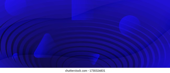 Deep Futuristic Background. Fluid Shape Pattern. Abstract Movement. Vivid Creative Layout. 