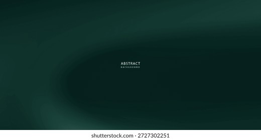 Tief grüner abstrakter Hintergrund mit weicher Farbverlauf-Textur für Design und Präsentationen.abstrakte Hintergrundgrafik