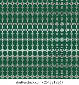 A deep green pixel pattern with mesmerizing rhythm — elegant, modern, and full of mysterious charm.

