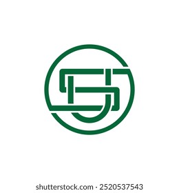  Design do logotipo Deep Green nos EUA. É um design de logotipo de empresa e marca