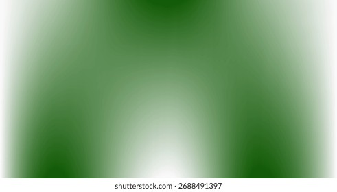 Deep green and white blurry gradient with soft natural tones, perfect for calm, fresh, and modern abstract backgrounds.  