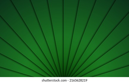 Deep Green Wide Screen Webpage or Business Presentation Abstract Blank Background with Copyspace. HD vector backdrop.