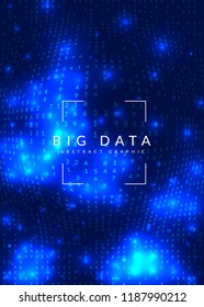 Deep learning background. Technology for big data, visualization, artificial intelligence and quantum computing. Design template for connection concept. Colorful deep learning backdrop.