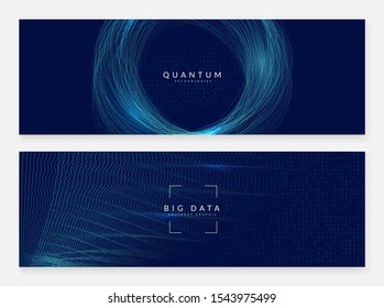 Deep learning concept. Digital technology abstract background. Artificial intelligence and big data. Tech visual for database template. Industrial deep learning backdrop.