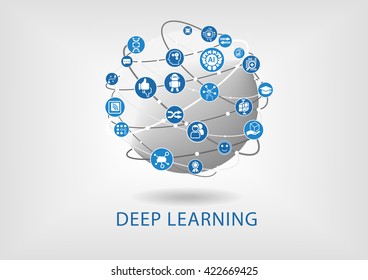 Deep Learning Concept As Vector Illustration