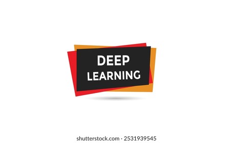 Deep learning Countdown number banner templates. time icon. Vector Illustration