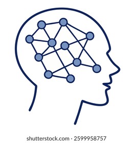 Deep Learning Icon Neural Networks, AI Learning Models, Machine Learning