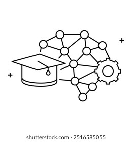 Deep Learning Vector Icon Design with Editable Stroke, machine learning, AI technology, artificial intelligence, neural networks