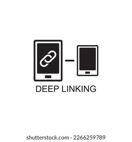 deep link icon , marketing icon