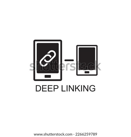 deep link icon , marketing icon