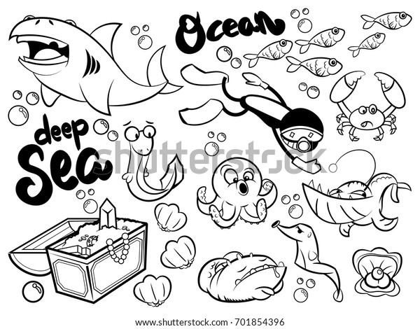750+ Ocean Life Coloring Book Free 750+ Ocean Life Coloring Book Free