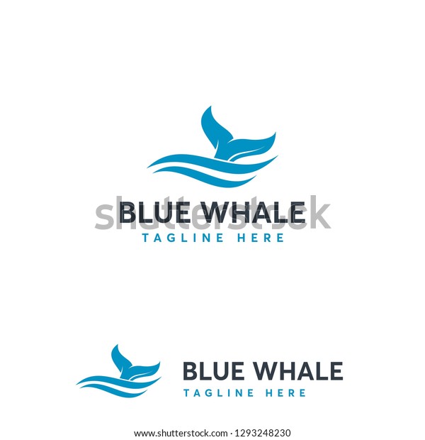 Deep Ocean Logo Designs Vector Blue Stock Vector (Royalty Free ...