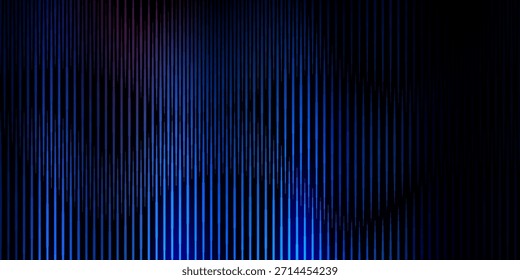 Malha de gradiente borrada abstrata azul pálida e profunda com plano de fundo do vetor de linhas de luz 