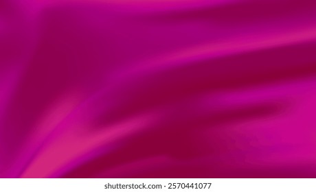 Deep pink Curtain Opening Isolated Celebration Event Backdrop. Wallpaper Vector Iridescent red gradient. Holographic foil. Abstract background. Creative neon template for banner
