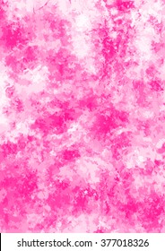 Deep pink grunge background in A4 dimensions - Eps10 vector graphic and illustration