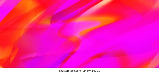 Deep pink vibrant abstract wallpaper background. Premium quality neon wallpaper. Modern vector design.