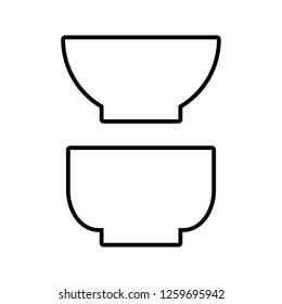 deep plates icon. Element of kitchen tools for mobile concept and web apps icon. Thin line icon for website design and development, app development