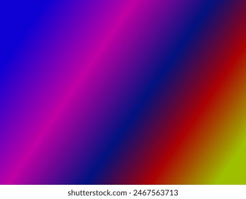 Diseño de degradado de fondo de color azul púrpura profundo, rojo y lima. 