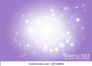 Deep purple glittering space abstract vector  background - Vector shiny  space purple background illustration